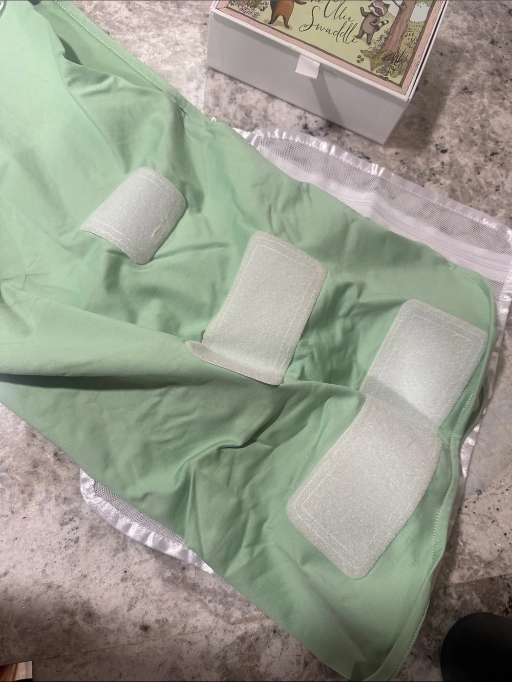 Olli Light Green Kids Sleep Sack Swaddle